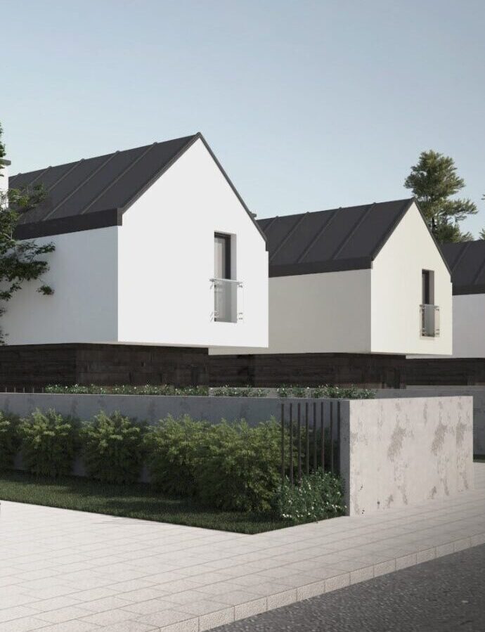 9 PROJEKT OSIEDLA DOMÓW Projekty wnętrz