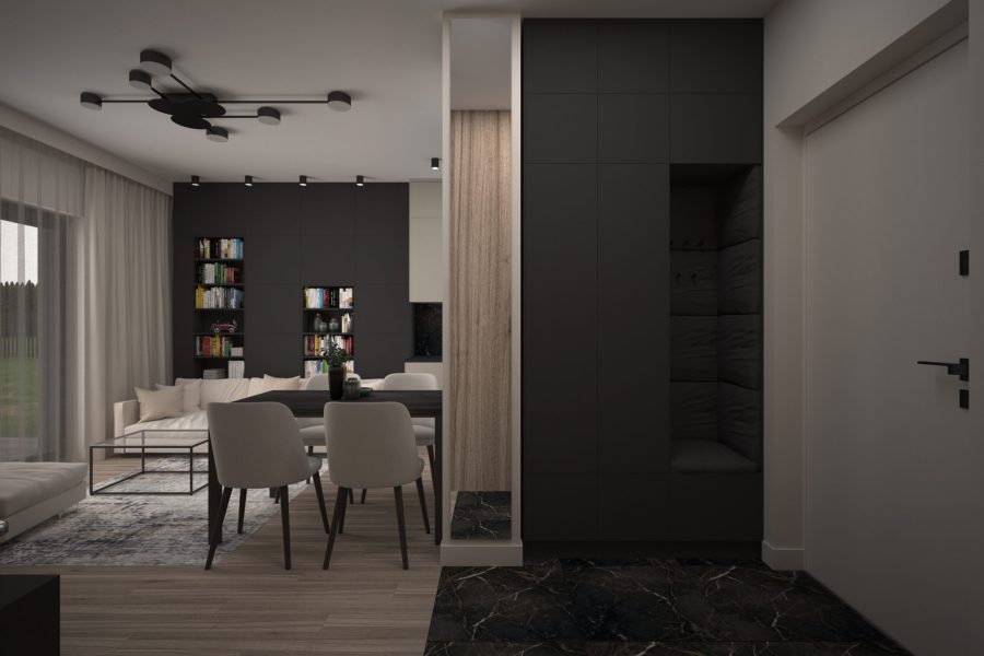 MAŁY DOMEK 50M2 || Projekty wnętrz