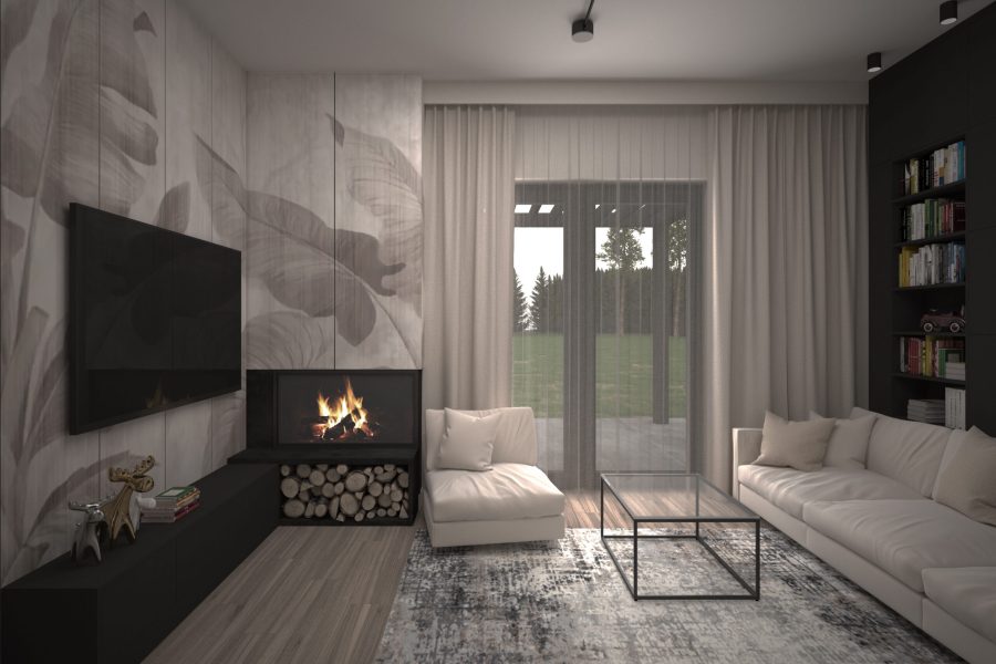MAŁY DOMEK 50M2 || Projekty wnętrz